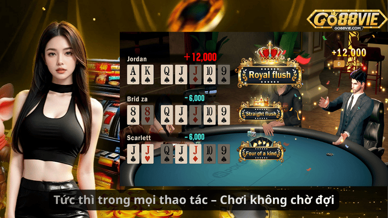 Tức thì trong mọi thao tác – Chơi không chờ đợi