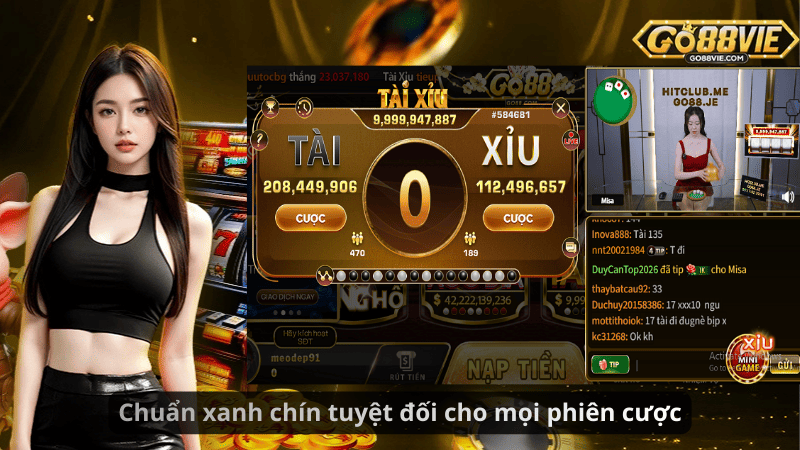 Chuẩn xanh chín tuyệt đối cho mọi phiên cược
